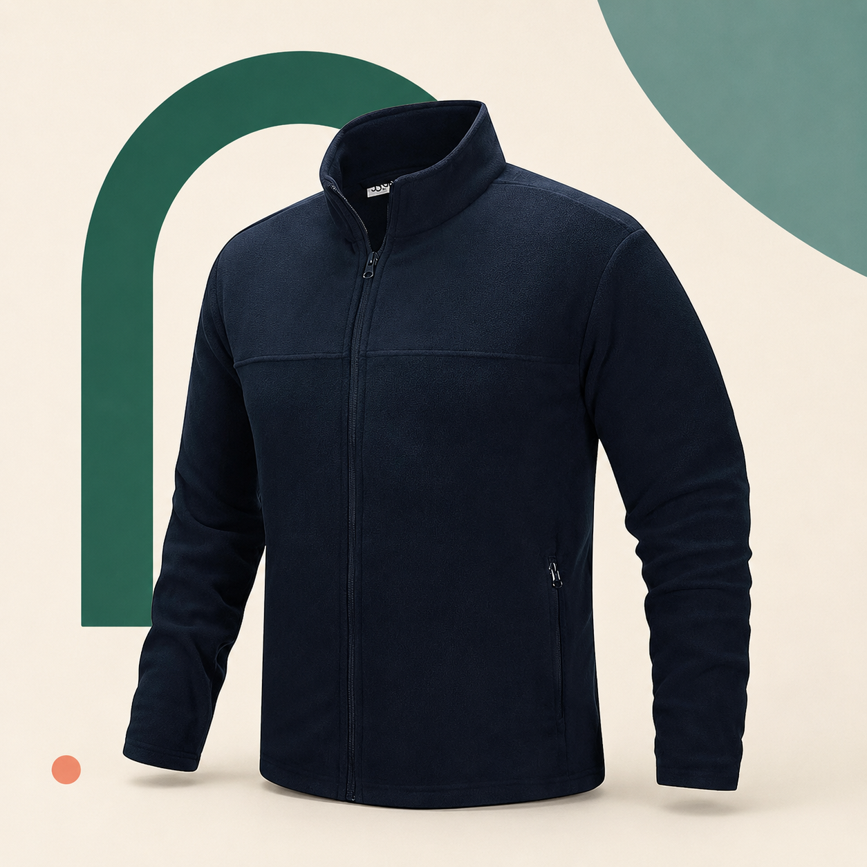 33,000ft Men’s Lightweight Full-Zip Fleece Jacket