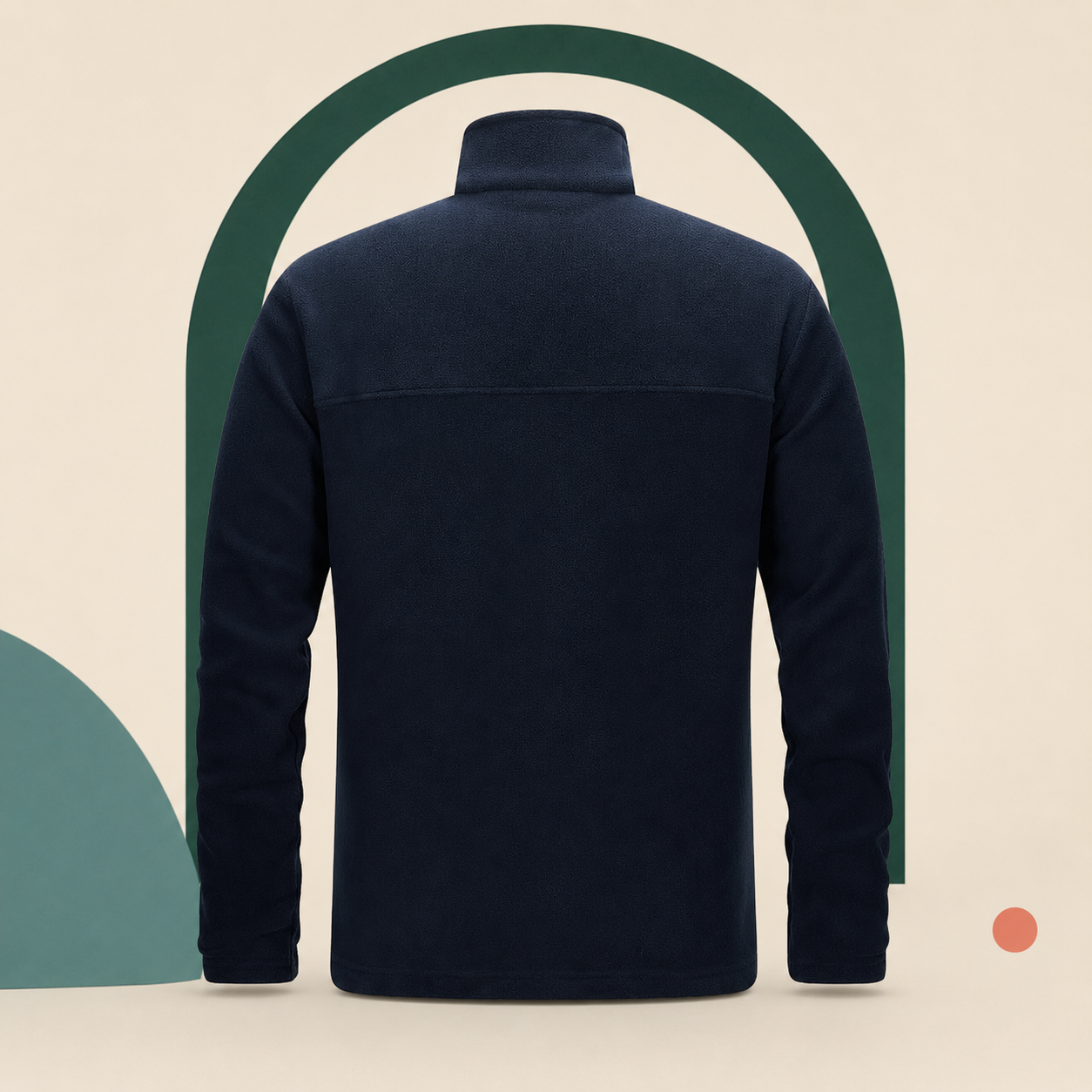 33,000ft Men’s Lightweight Full-Zip Fleece Jacket