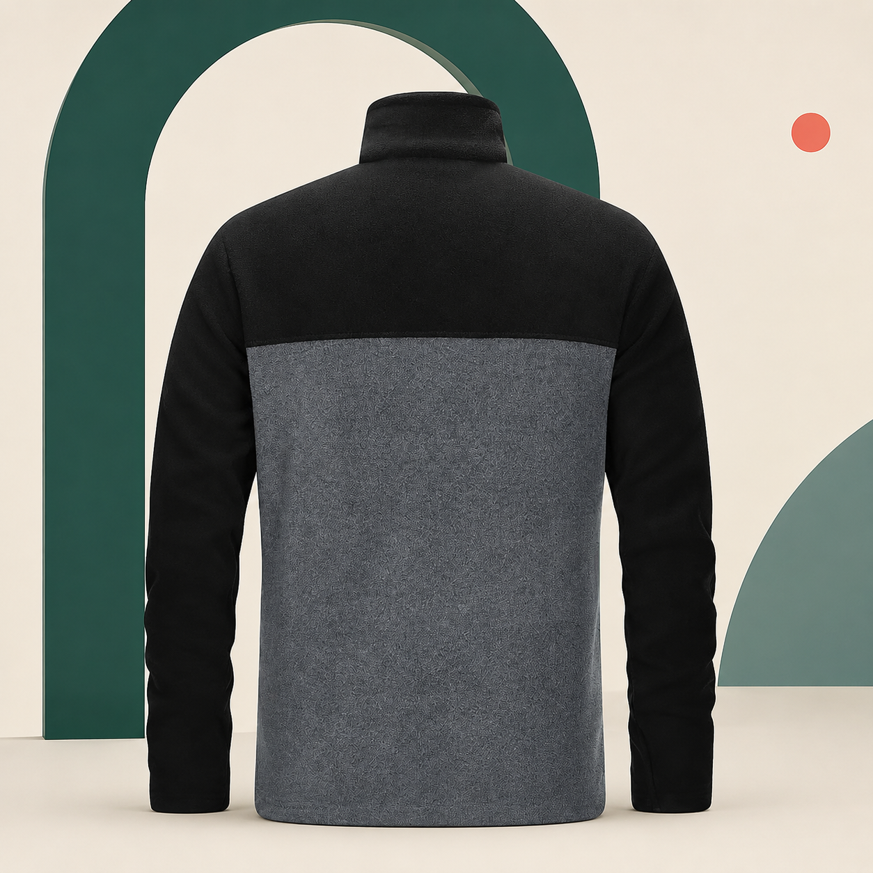 33,000ft Men’s Lightweight Full-Zip Fleece Jacket