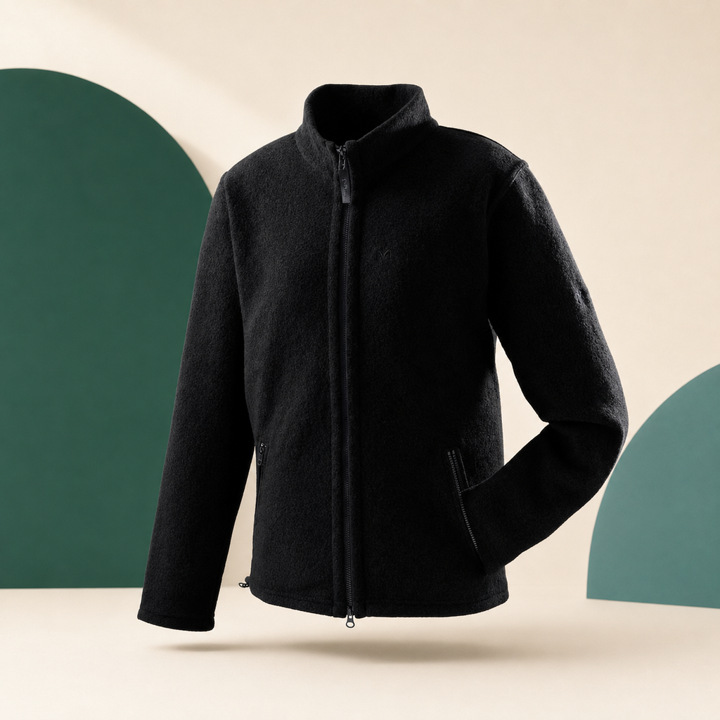 Mufflon W100 Mu-Jim Men’s Boiled Merino Wool Jacket